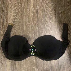 NWOT Victoria’s Secret Strapless Bikini Top 36C
